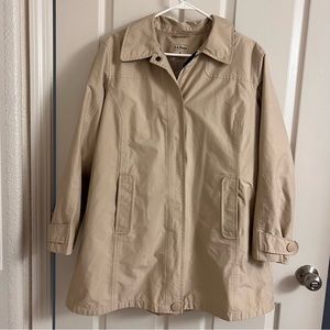 LL Bean Waterproof Coat Jacket